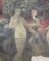 Creation of Eve and original sin, Green Cloister, 1432-36